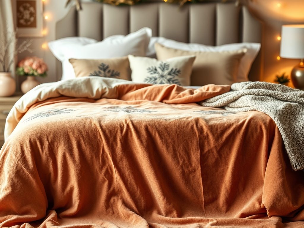 Jak dobrać zimową narzutę do sypialni: rozmiar, materiał i styl dla komfortu i estetyki