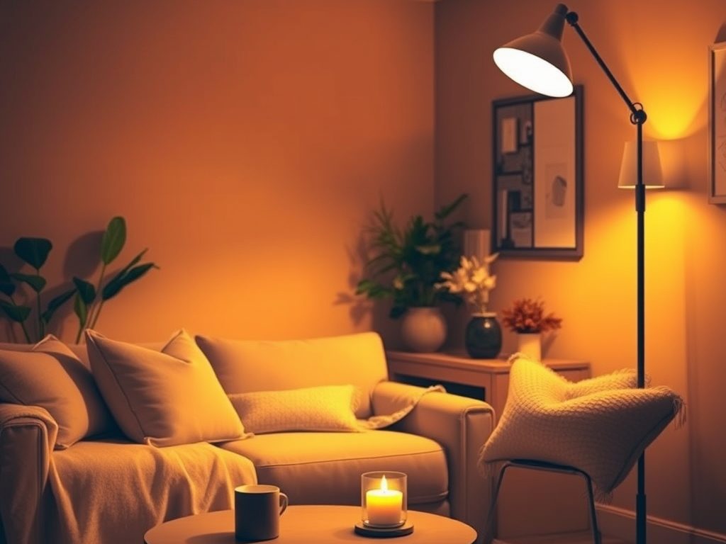 Oświetlenie a ciepło wnętrza: jak barwa światła i aranżacja tworzą przytulną atmosferę