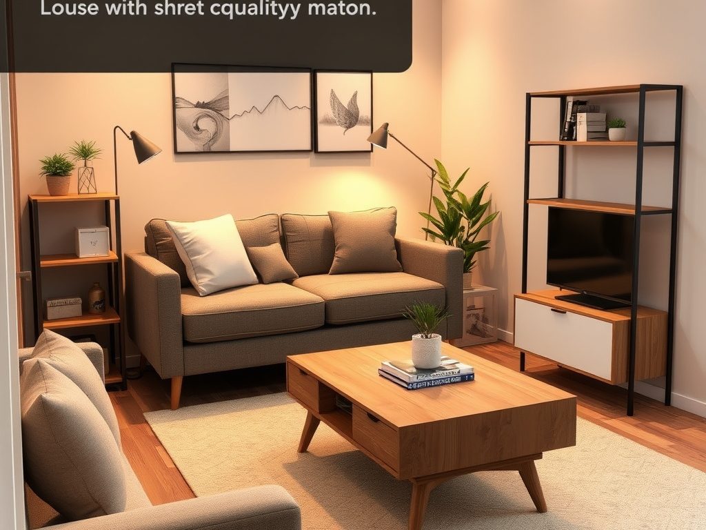 Meble wielofunkcyjne a trwałość: jak wybrać solidne rozwiązania do małych wnętrz