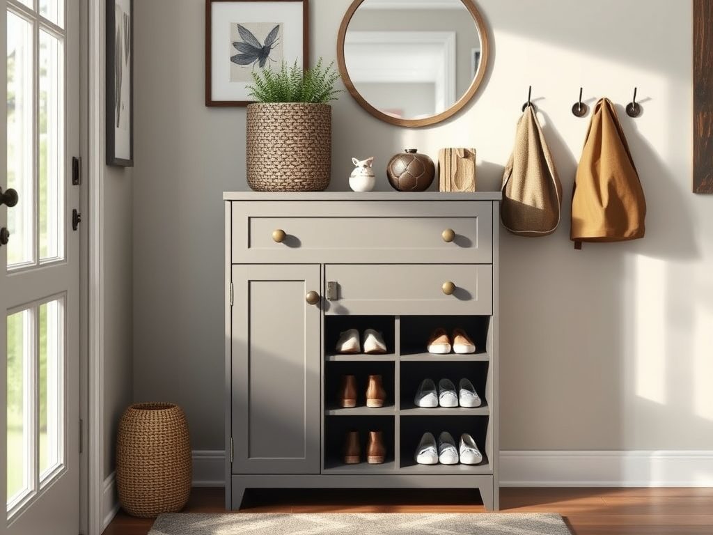Szafka na buty: jak wybrać funkcjonalny mebel dopasowany do przedpokoju i stylu wnętrza