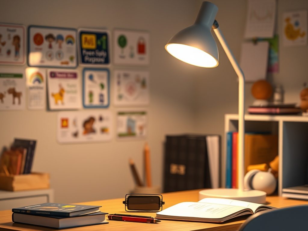 Jak wybrać oświetlenie na biurko dla dziecka, by zadbać o wzrok i wygodę nauki