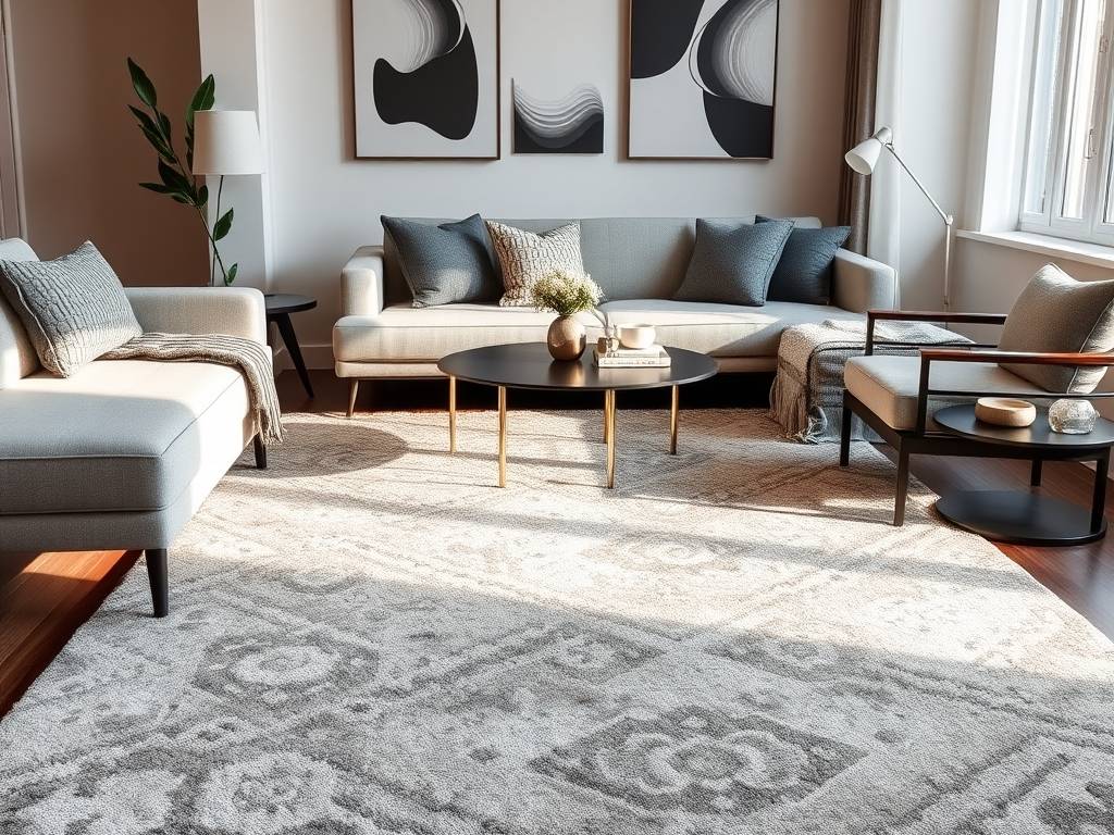 Jak dobrać dywan do układu mebli, by stworzyć funkcjonalną i estetyczną przestrzeń