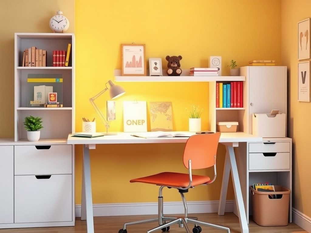 Pierwsze biurko dla ucznia: jak zorganizować ergonomiczne i funkcjonalne miejsce do nauki