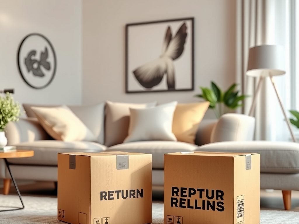 Zwrot mebli zakupionych online: jak przebiega i na co zwrócić uwagę przy odstąpieniu od umowy