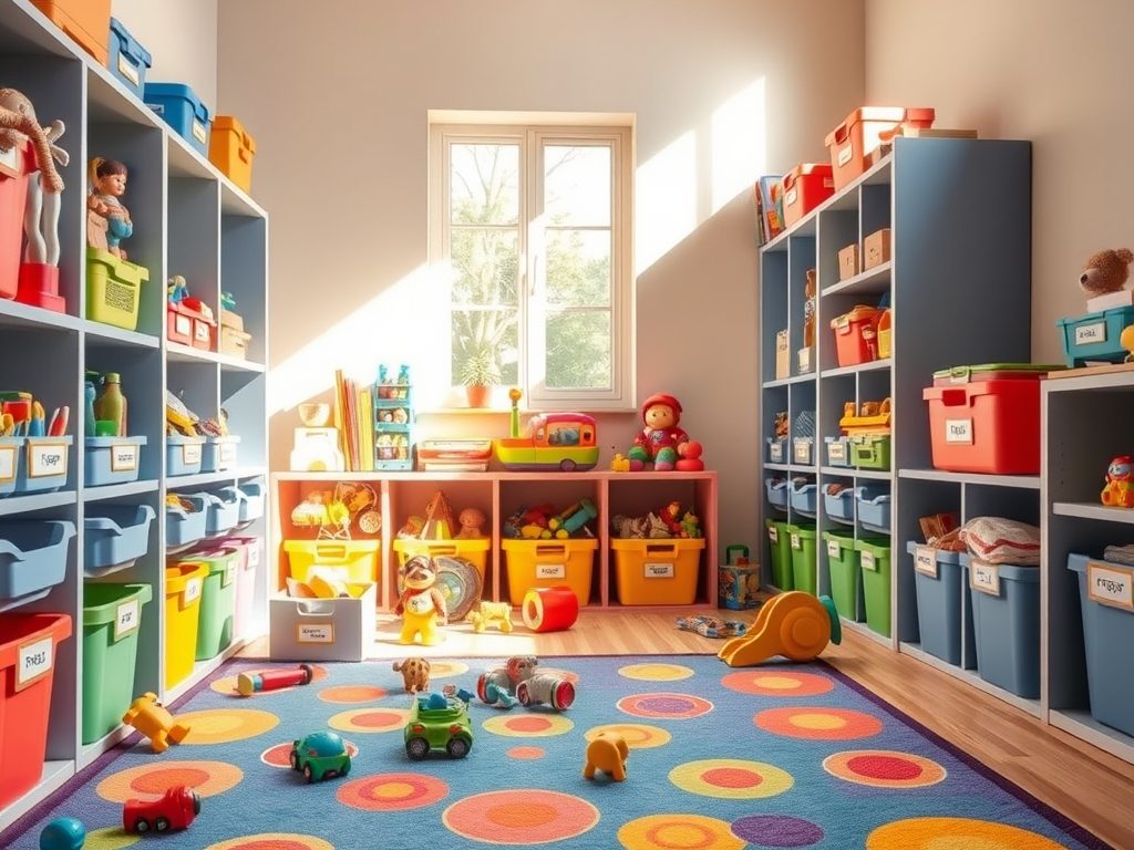 Szybkie sprzątanie zabawek u dzieci — jak stworzyć system, który naprawdę działa i angażuje malucha