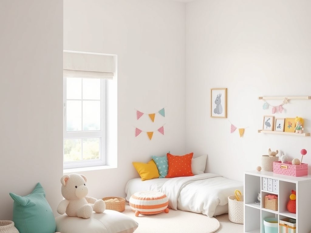 Białe ściany w pokoju dziecka – kiedy warto postawić na neutralność, a kiedy sięgnąć po kolory dla przytulności